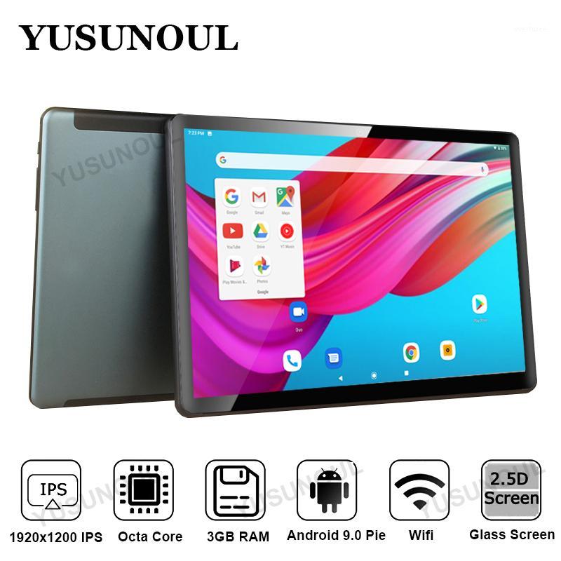 

New Google Play Free Gifts Android 9.0 Super 10 inch tablet 4G LTE Phone Call 64GB ROM 8 Cores 1920x1200 WiFi GPS Tablette 10.1"1, Black