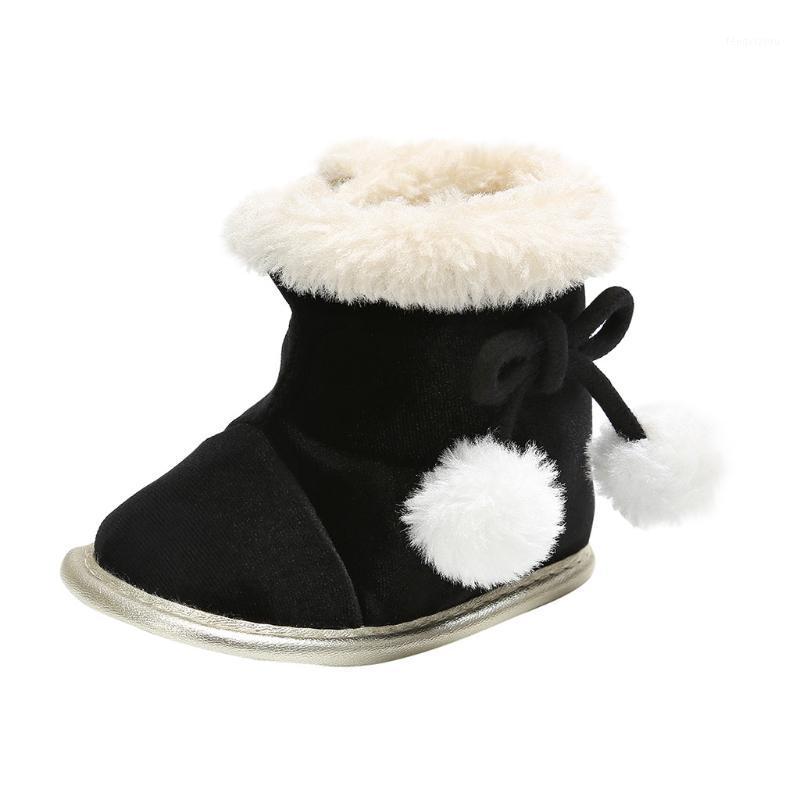 

2020 New Cute Baby Girl Shoes Slip-On Butterfly-knot Mixed Colors First Walkers Kid Shoes1, Black