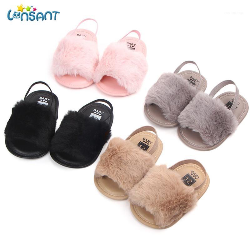 

LONSANT 2018 summer BABY girls First Walker Shoes Fashion 0-2years Newborn Infant Baby Letter Solid Flock Soft comfortable Shoes1, Black