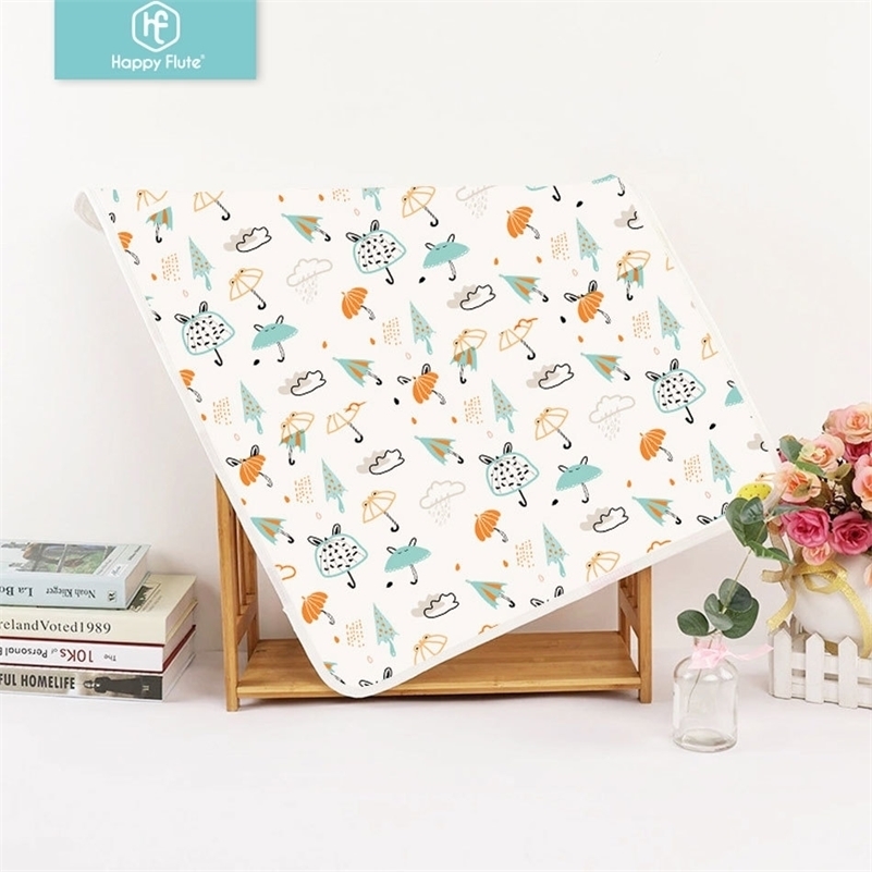 

Happyflute Baby Nappy Diaper Changing Pads Washable Travel Nappy Mat Waterproof and Breathable Newborn Baby Floor Mat Play Mat 201117, Out135-e