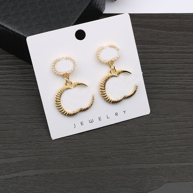 

Retro Designer Letter Earrings Ins Style Charm Jewelry Women Europe America Earrings Studs S925 Silver Needle