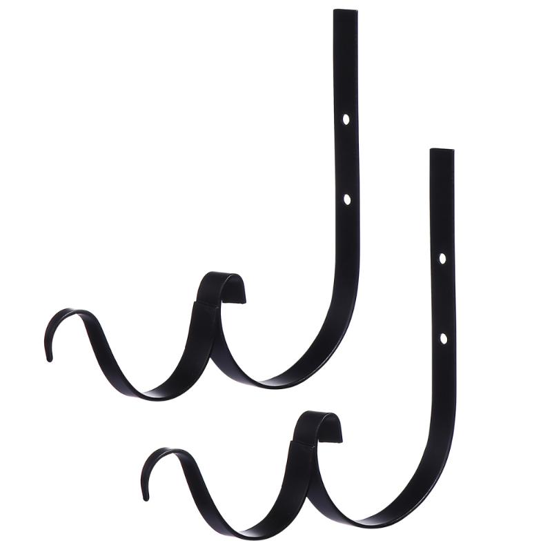 

2pcs Plants Hanger Bracket Hanging Wall Hooks for Bird Feeder Flower Pot