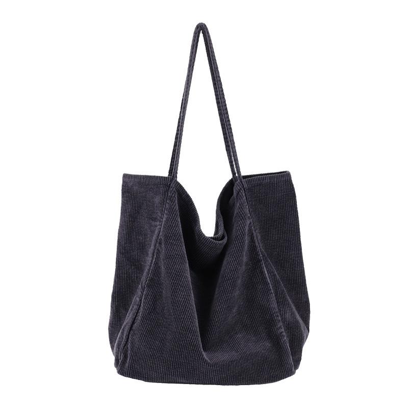 

Shoulder Bags Winter Women Suede Tote Bag Casual Large Capacity Soft Handbags Light, Black
