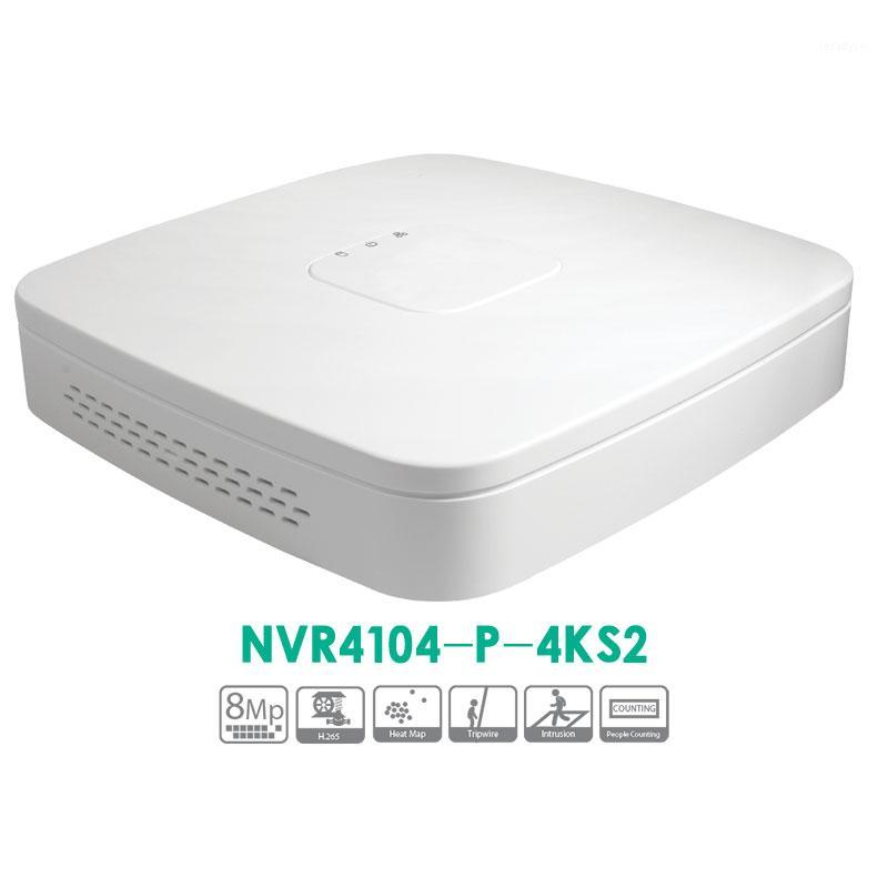 

4CH 4K&H.265 Smart 1U Lite Network Video Recorder Full HD 1080P Recorder With 4POE Ports 1SATA NVR4104-P-4KS21