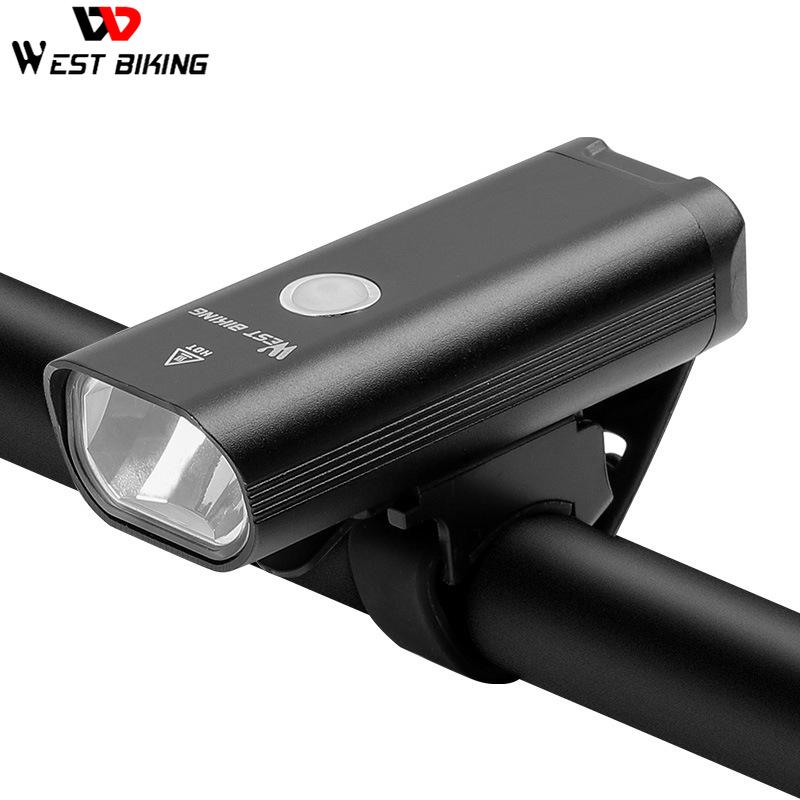 

WEST BIKING Bike Lights Bicycle Led Light 400 Lumens Waterproof Cycling Lamp USB Recharge Road Bicycle Headlight H269