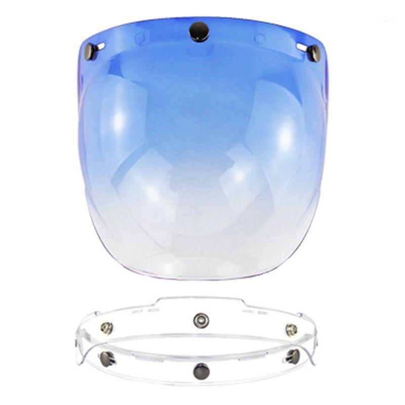 

Motorcycle Windshield for Vintage Helmet Helmet Jet Style Bubble Shield1, Bk-3