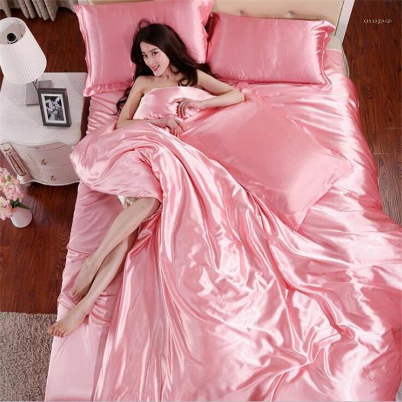 

Luxury Soild Bed Linen King Size Bedding Set Modern Princess Duvet Cover Sets Single Double Bedclothes Brief Quilt Covers1, Black