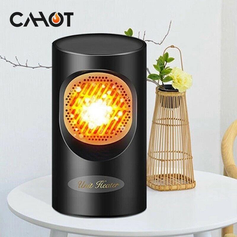 

CAHOT MINI Portable Fast Fan Heater Air Warmer Fan Heated Heating Electric Cooling Winter 400W for Home Office