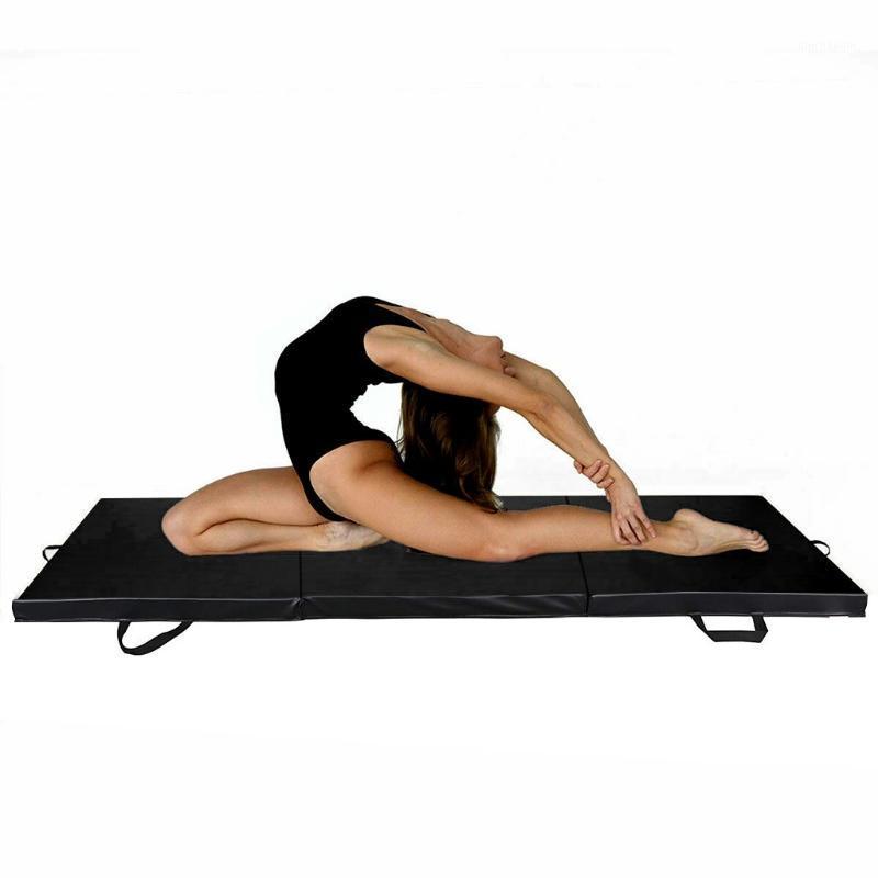 

New Heavy Duty Playmats Folding Mat Thick Foam Fitness Exercise Gymnastics Panel Workout Alfombras Infantiles Para Habitacion1, Black