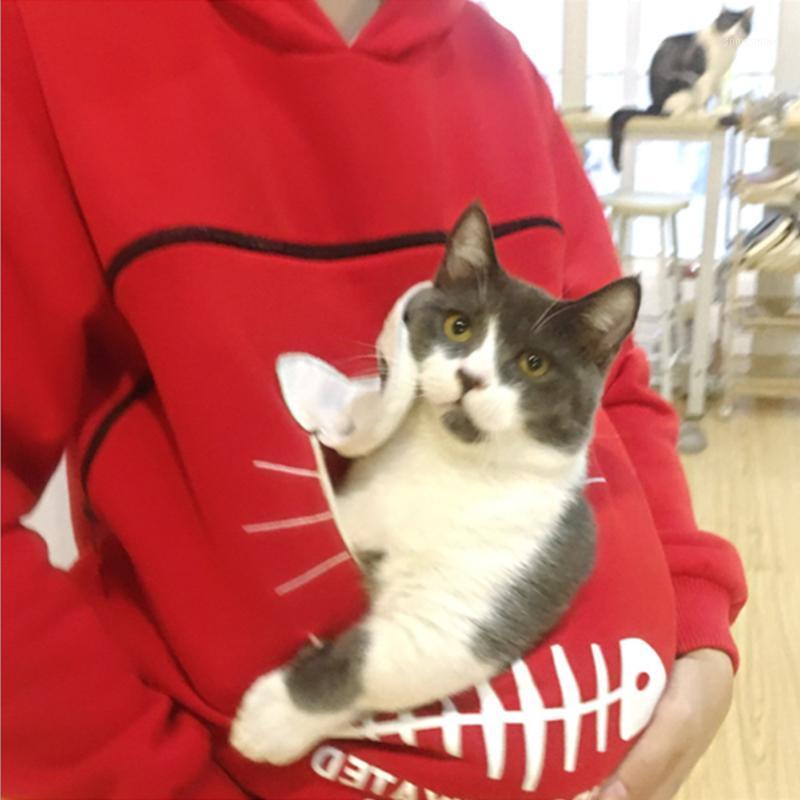 

Hoodie Kangaroo Dog Pet Dropshipping Pullovers Cat Lovers Cuddle Pocket Sweatshirt Pocket Animal Couple Sweatshirt1