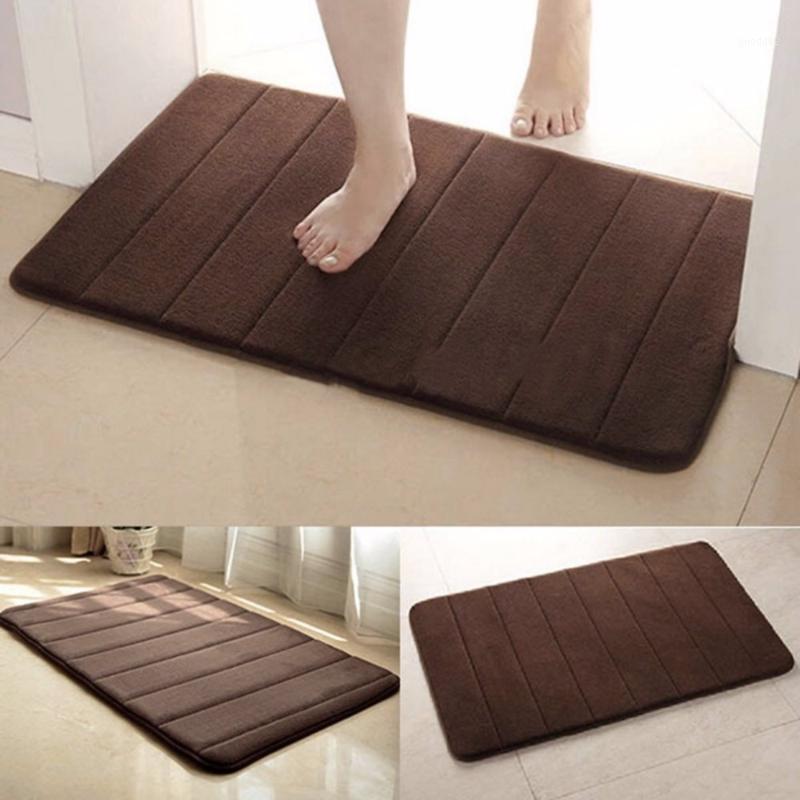 

Home Practical Anti Slip Mat Rug Bathroom Non-Slipping Mats Memory Foam Rug Shower Carpet Pad For Bathroom Kitchen1