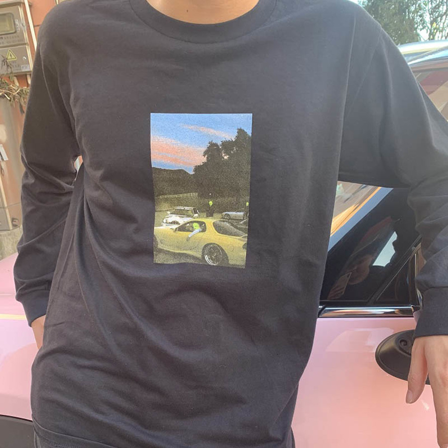 

2021 New Long Sleeve Travis Scott Jackboys Photo T-shirts Men Women Cactus Jack Fashion Casual Tees 7abn