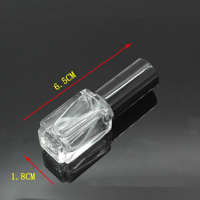 

3ml 10ml Square Perfumes Mist Sprayer Glass Container Clear Perfume Makeup Setting Spray Pump Glass Atomizer Bottles F20212527
