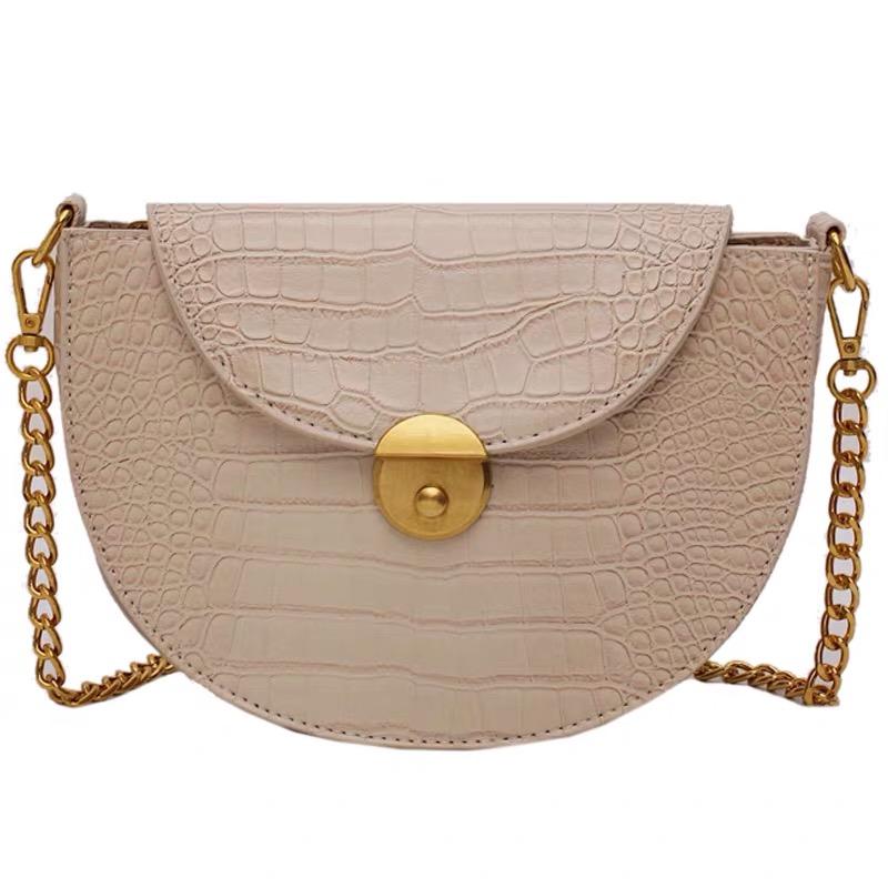 

Fashion Vintage Leather Handbag Shoulder Bags Small Crossbody Bags For Women Chain Clutch Elegant Women, Black