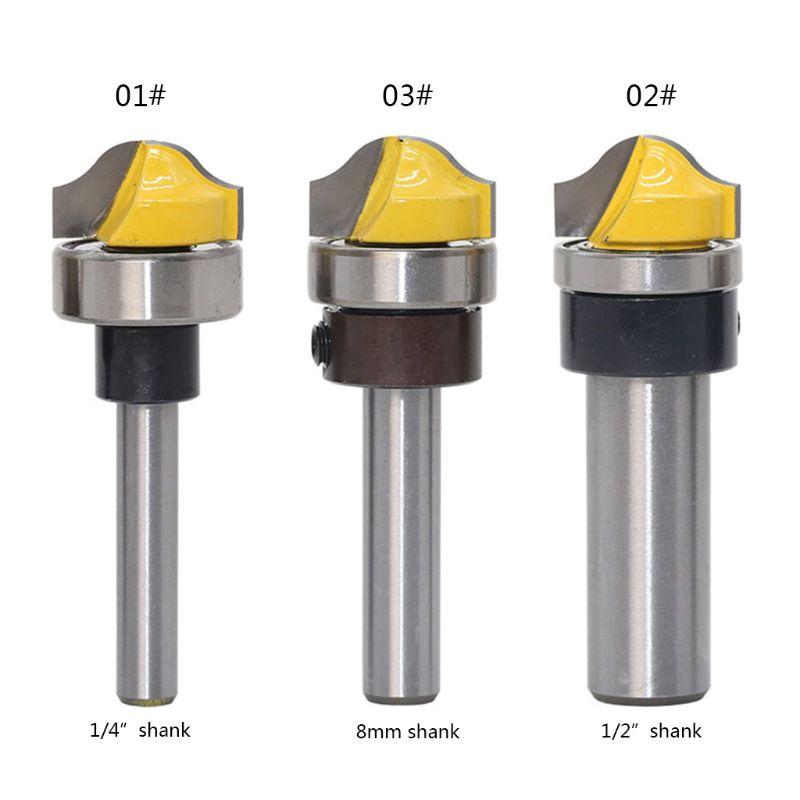 

1Pcs 1/2\" 1/4\" 8mm Shank Faux Panel Ogee Woodworking Router Bit Carbide Tenon Cutter Woodworking Tools