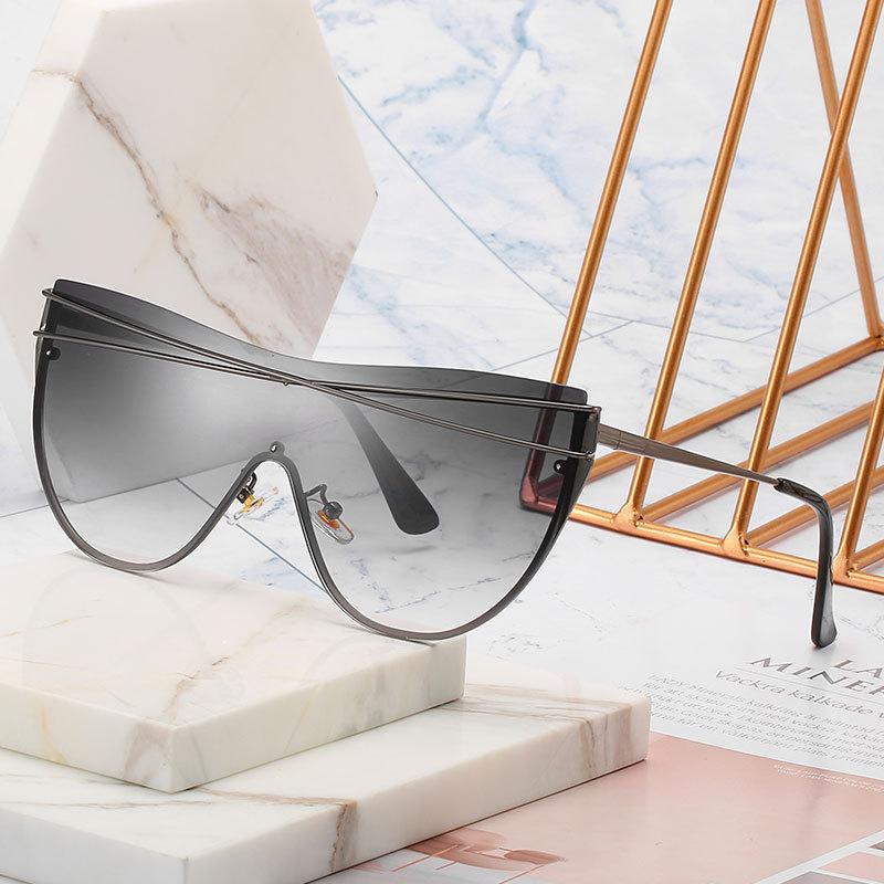 

Oversize Square Sunglasses Men Elegant Women Sun Glasses Uv400 Fashion Unisex Gradient Female Simple Travel Outdoor Shade Oculos