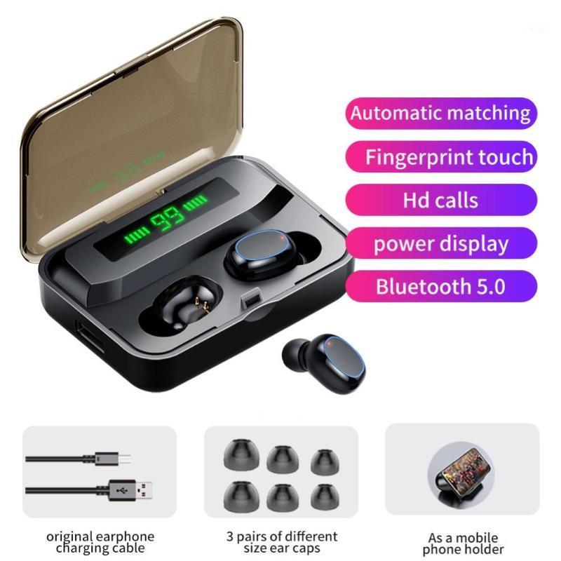 

A2S TWS Rechargeable Wireless Bluetooth 5.0 Smart -Touch 8D Heavy Bass Earphone1