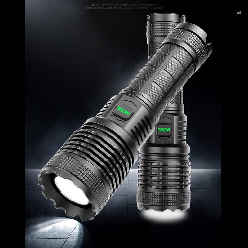 

Drop Shipping -P50 P70 Powerful Hunting LED Outdoor camping lighting Torch For 1*18650 OR 1*26650 Battery1
