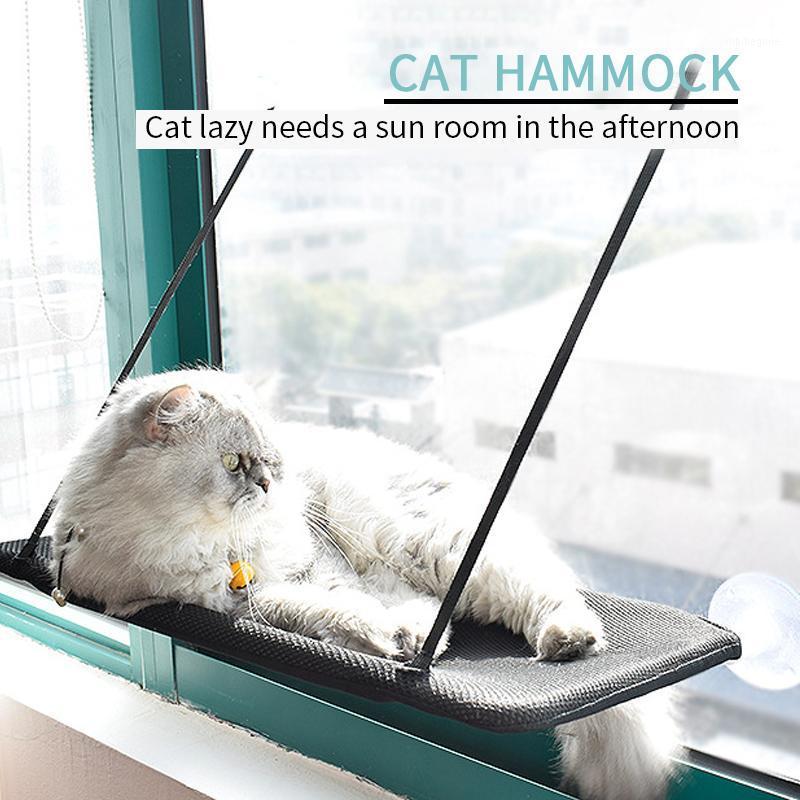 

CAMAL Summer Cat Hammock Window Mounted Bed Cat Nest Hanging Bed Suction Cup Hanging Shelf Seat Nest Breathable Pet1