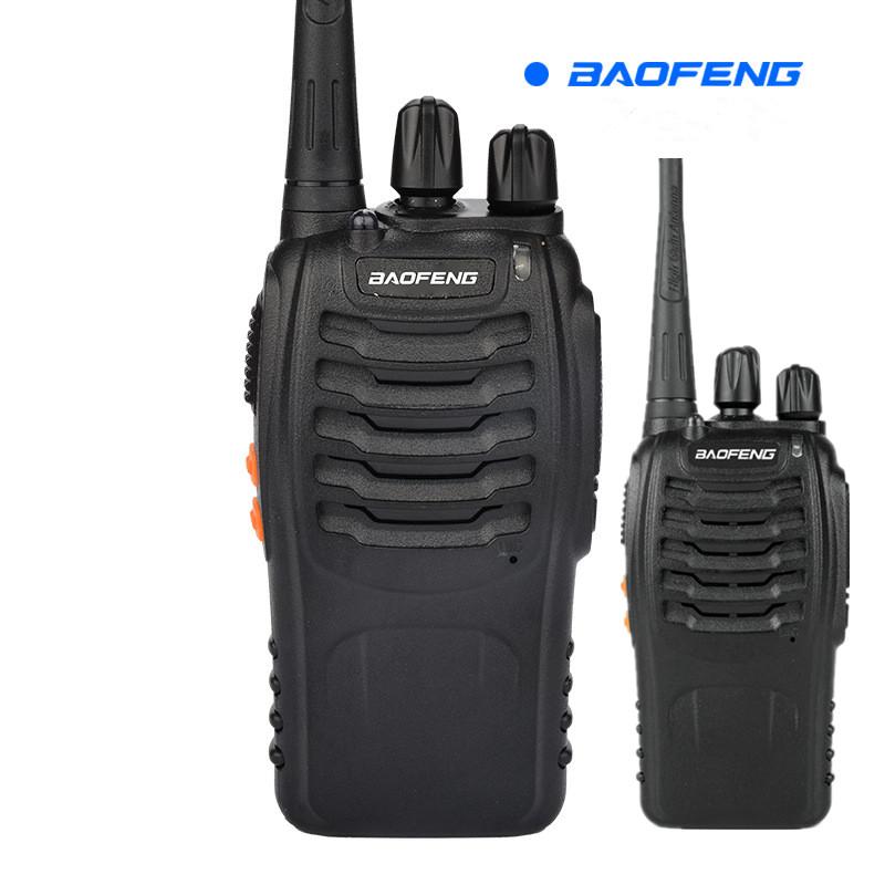 

2pcs Baofeng BF-888S Walkie Talkie 5W Two-way radio Portable CB Radio UHF 400-470MHz 16CH Comunicador Transmitter Transceiver
