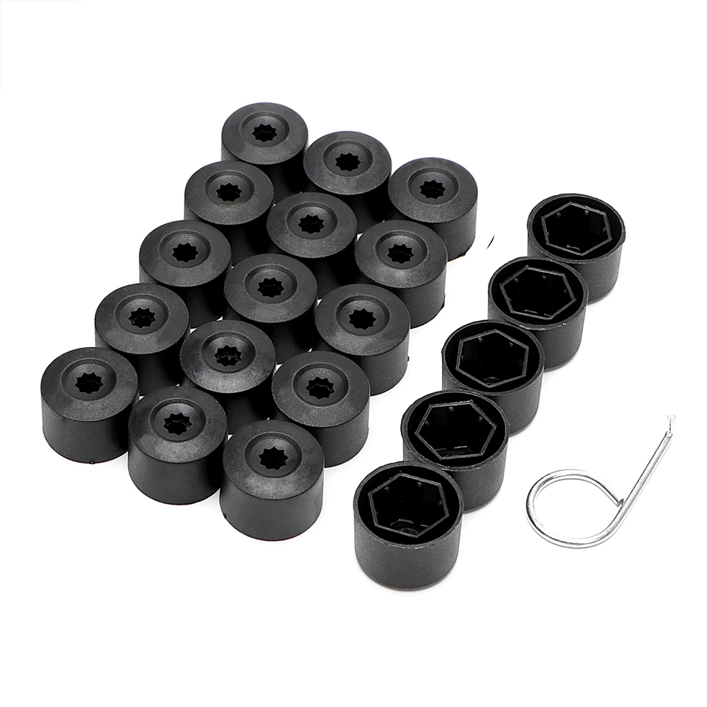 20 X 17mm hex Rueda de la aleación Tuerca Perno Tapas Gris herramienta de eliminación de Citroen C2