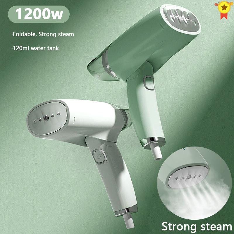 

Handheld Steamer 1200W Powerful Garment Steamer Portable 30 Seconds Fast-Heat Steam Iron Ironing Machine for Home Travel