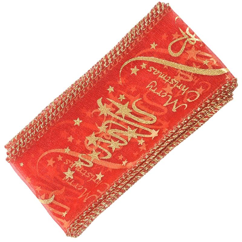 

200Cm Christmas Tree Decorations Ribbons Party Supply Xmas Bow Ribbon High-Grade Christmas Decorations for Home