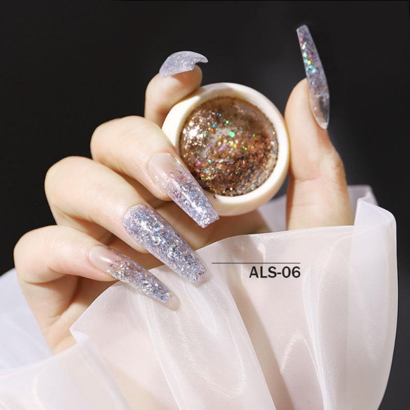 

Flakes Glitter Aluminum Foil Sequins Chrome Powder Nails Irregular Sticker Paillettes Art Manicure Decor Accessories TSLM1