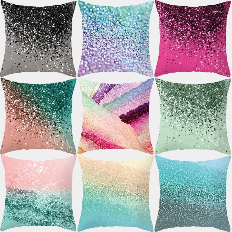

Abstract Geometric Pillowcase Decorative Pillows Cushion Cover Polyester Nordic Multicolor Home Decor Cushions Pillowcover 45*451, 026