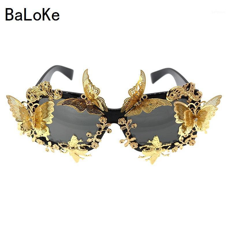 

Baroque Metal Flowers Sunglasses Fashion Women Oversize Square Sunglasses Classic Brand Designer Charm Outdoor Sun Glasses1