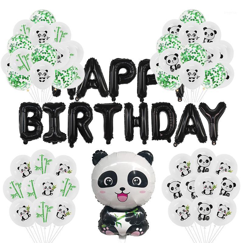 

Cartoon Panda Latex Confetti Balloon Kids Baby Shower Happy Birthday Decoration Wedding Favor Supplies1