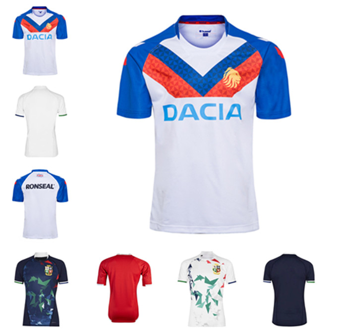 

2021 new British and Irish Navy green white lion Rugby Shirt International League shirt national team lions shirt, Yellow