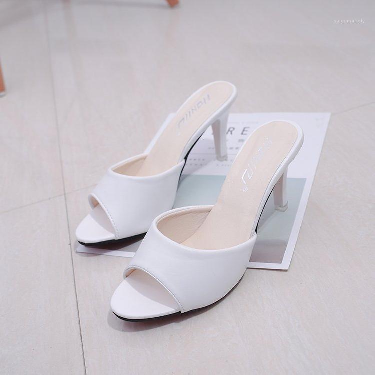 

HOT Summer heel High Heels Sandals lady Pumps classics slip on Shoes sexy Women party shoes gold silver Wedding Slingbacks1, White