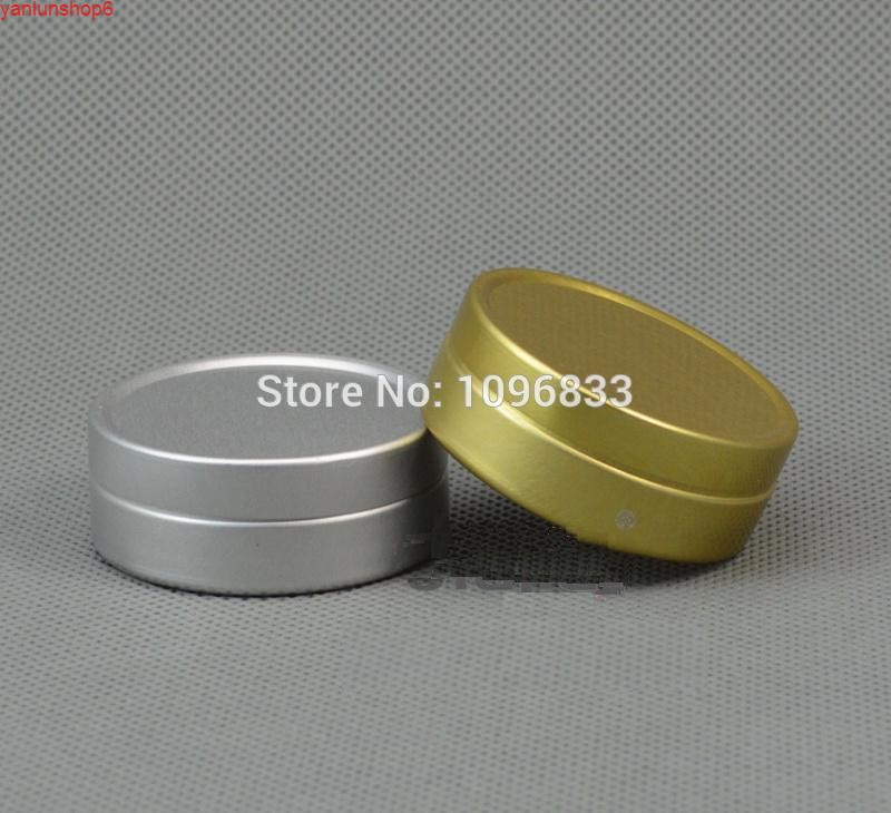 

10G 10ML Aluminum Box Gold Color Silver Color, Tin Metal Container, Empty Jar, Cosmetic Cream Packaging Box, 50pcs/Lothigh quatity