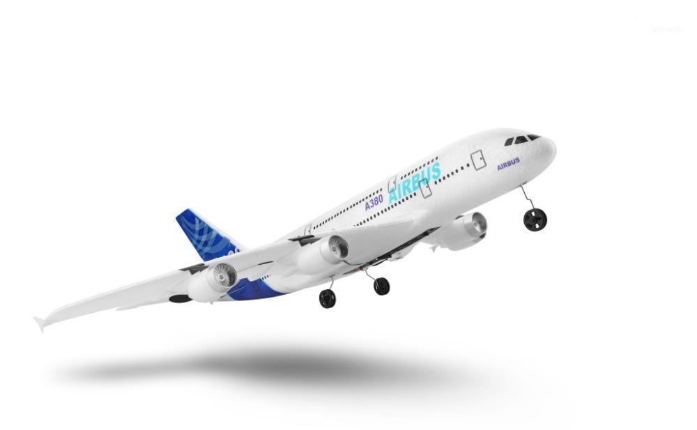 

RC AirPlane Airbus A380 3CH 48cm 2.4G Radio Control Fixed Wing Gliding Aircraft Professional Aircraft Model Toys1