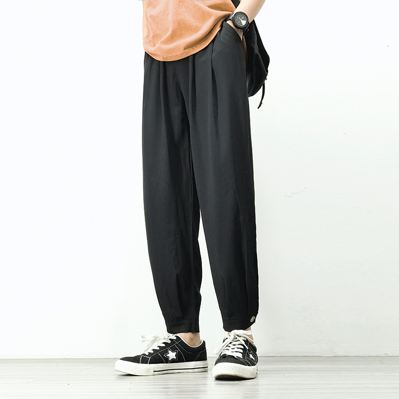 

2021 New Ankle-length Sweatpants Streetwear Spring Autumn Hip Hop Pants Mens Casual Oversize 5xl Joggers Trouers Yhwi, K2052 a