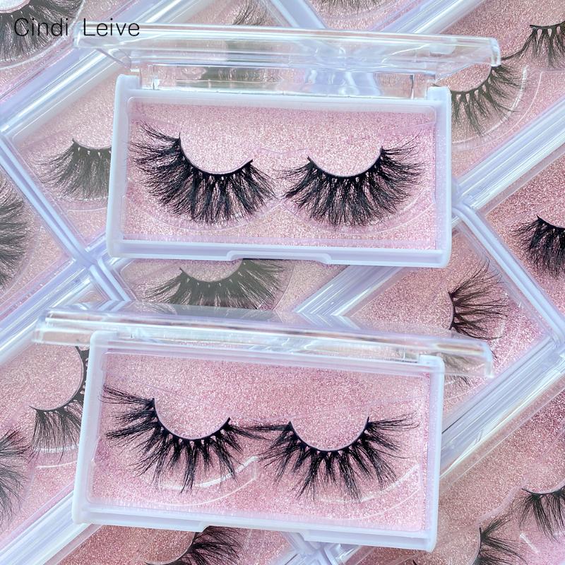 

25mm Mink Eyelashes In Bulk Wholesale Lashes Eyelash 3D Mink Lashes Packaging Boxes Fluffy Fake Eyelashes Magnetic