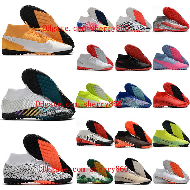 

2021 soccer shoes high quality mens Mercurial Superfly 7 Elite MDS TF cleats CR7 football boots neymar ronaldo scarpe da calcio