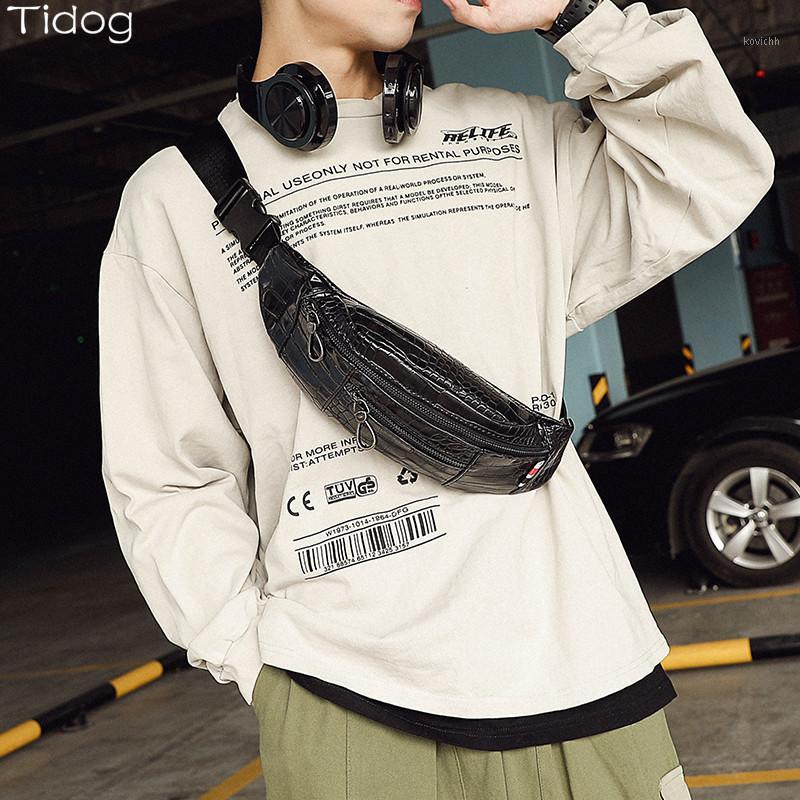 

Tidog New Korean version of street fashion chest bag1, Black