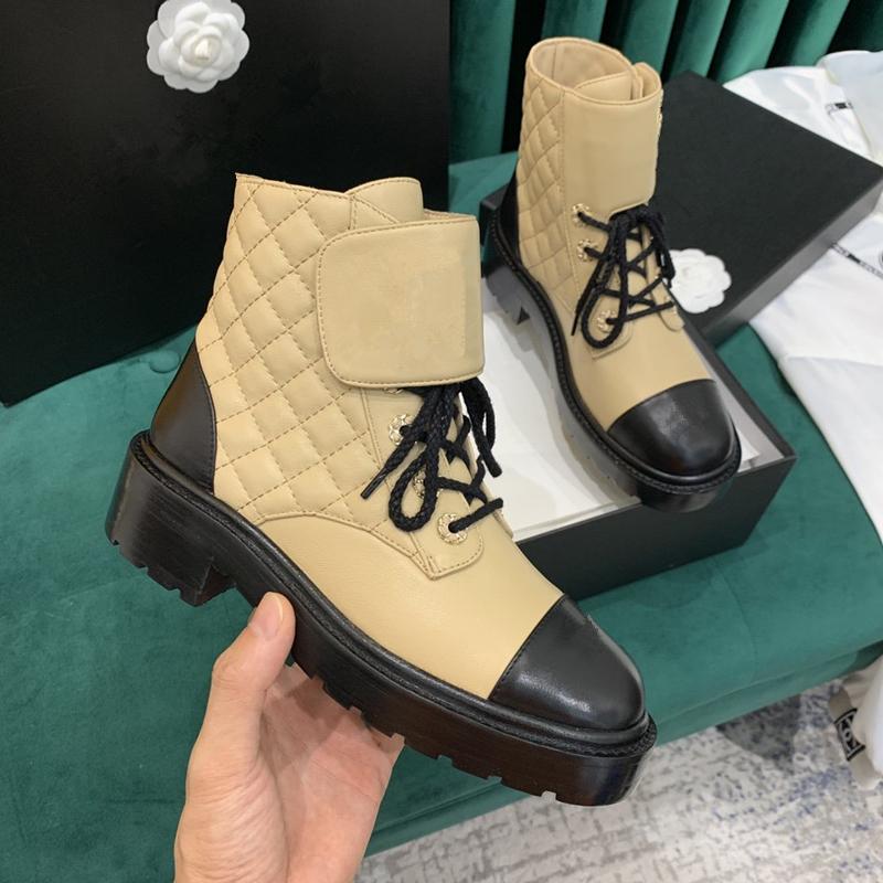 

Genuine Leather Women Ankle Boots Motorcycle Female Autumn Winter Shoes Woman Punk Short Combat, As show2