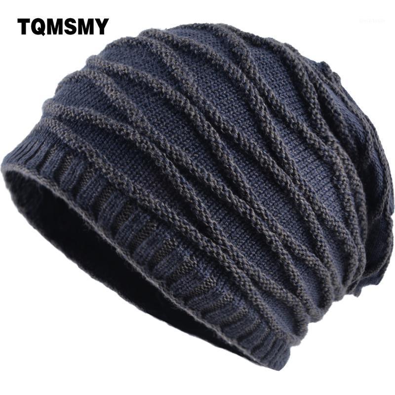 

TQMSMY Large Mesh Design Men's Knitting Wool Beanie Women and men Outdoor Hats Bonnet Skullies Hats Cap Casquette Gorros TMS111