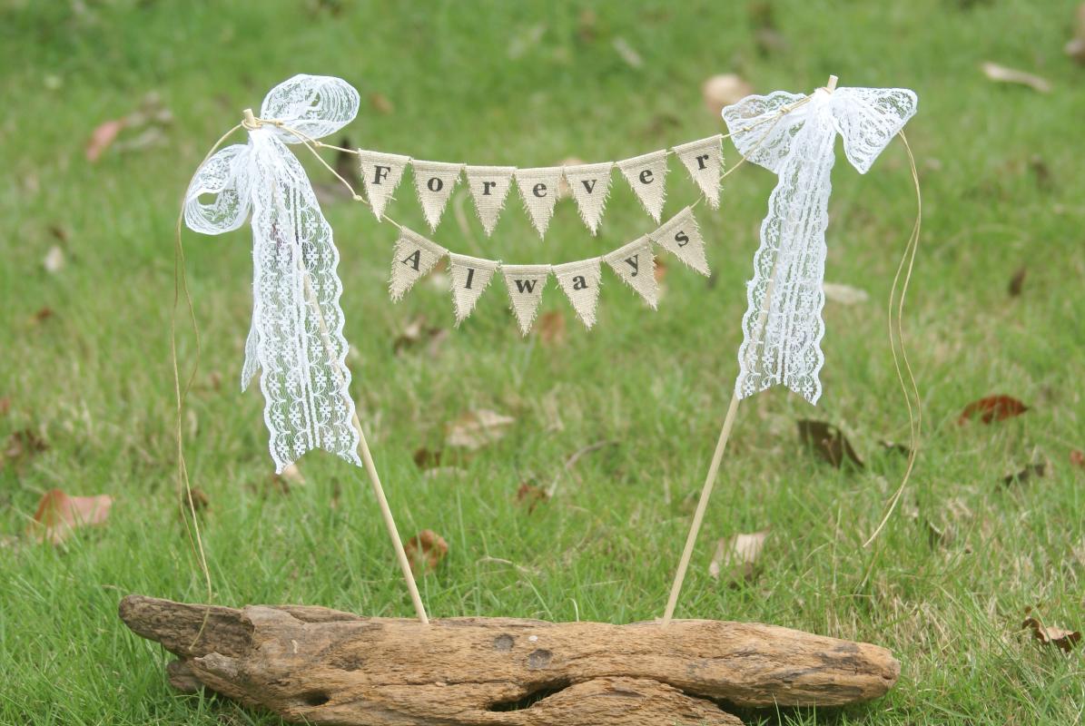 

Wedding cake banner, wedding cake topper, decoration, party decoration, decoration,Cake Topper Banner ,Cake Flags