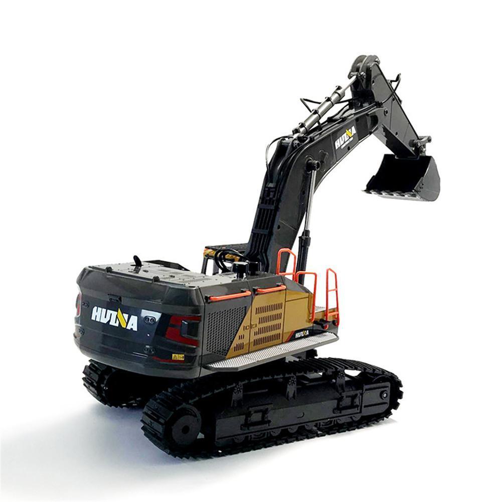 

RCtown HuiNa 1:14 1592 RC Alloy Excavator 22CH Big RC Engineering Car Simulation Excavator Remote Control Vehicle Toy for Boys 201105