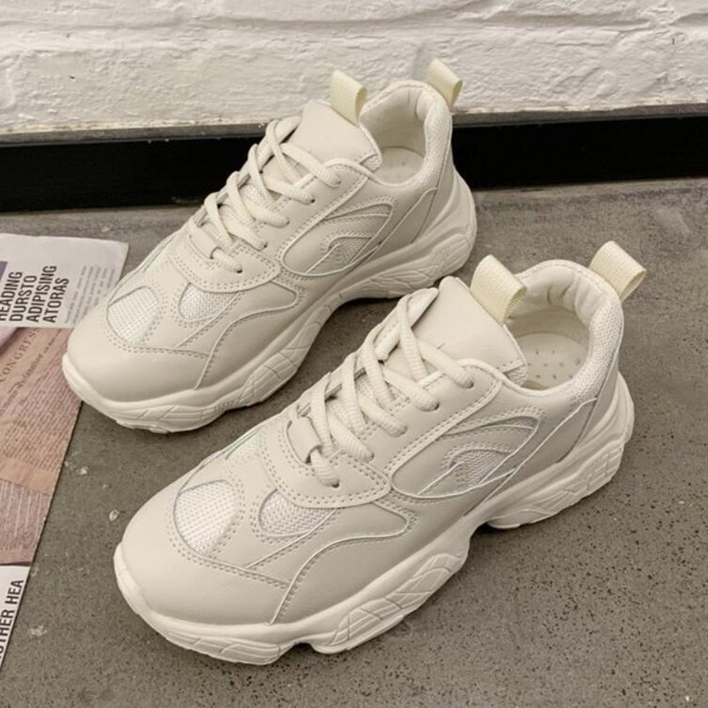 

2021 The New Hot New Spring White Woman Thick Background Women Shoes I7c6
