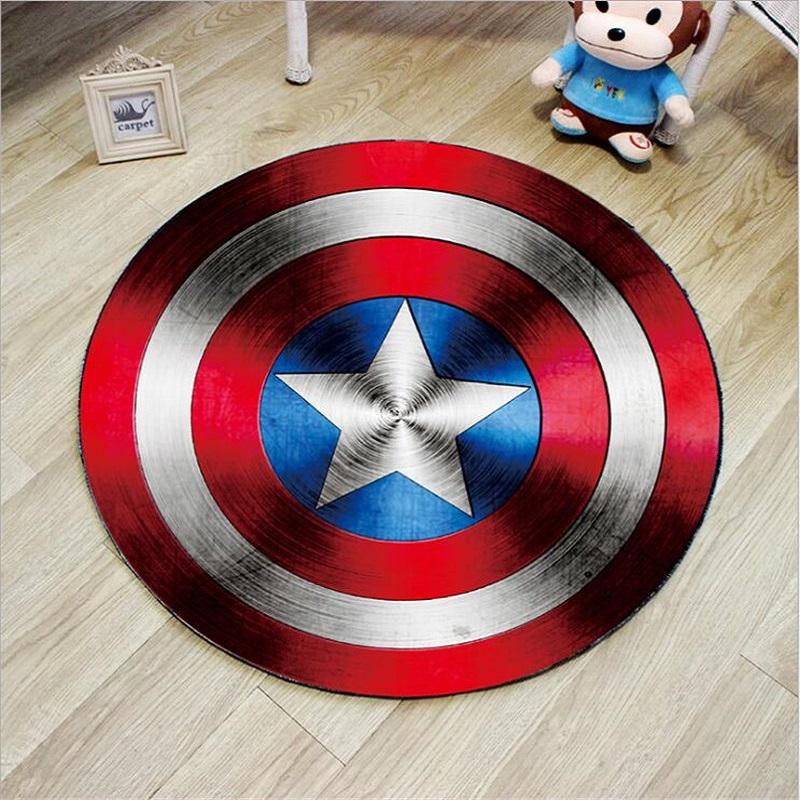 

Round Modern minimalist geometric home rugs and carpets cotton soft cartoon for kid rooms livingroom floors mat 60cm CE2051/10