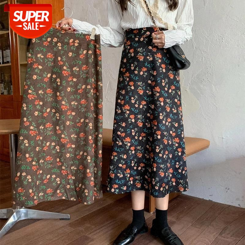 

JXMYY 2020 fashion new high waist slim petal skirt skirt female A-line long bag hip short #4j4X, White;black