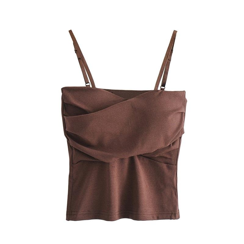 

H.SA Women 2021 Sweet Fashion Stretch Slim Cropped Knitted Blouses Vintage Backless V Neck Straps Female Shirts Chic Tops, Sls1355 sky blue