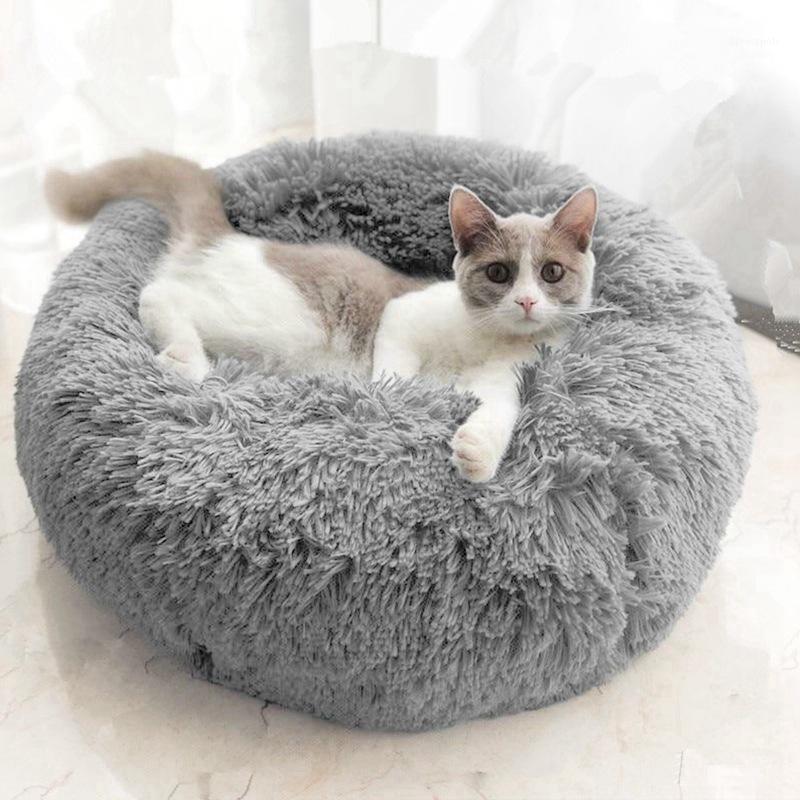 

Pet Beds For Dogs Donut Dog Bed Fluffy Donut House For Cat Dog Cushion Washable Long Plush Kenne Mat Deken Hond Calming Pet Bed1