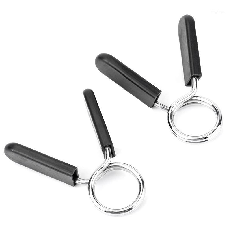 

2Pcs Dumbbell Spring Collars, Exercise Barbell Clip Clamps for Weight Dumbbells Gym Fitness Training Weight-Lifting1, Black