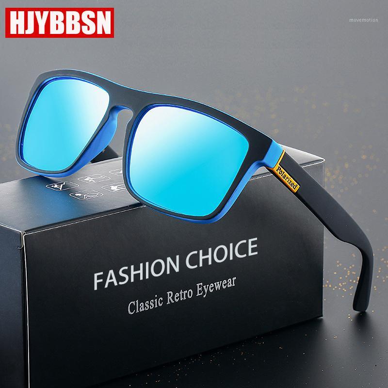 

2020 HJYBBSN Luxury mens sunglasses brand designer Driving Polarized Sunglasses Men Male Sun Glasses For Men Retro Oculos gift1
